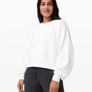 Lululemon Perfectly Oversized Cropped Crew